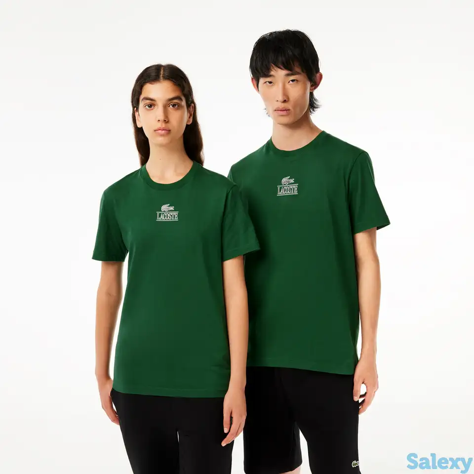 Футболка lacoste unisex, фотография 1