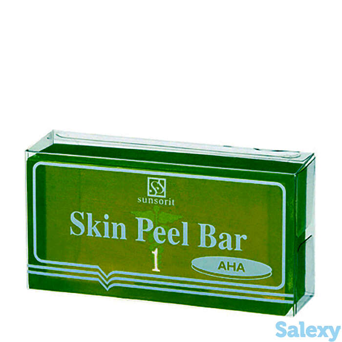 Пилинг-мыло для лица Sunsorit Skin Peel Bar AHA (Green), фотография 1