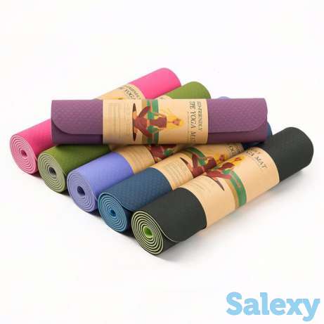 Коврик для йоги иэ эко-материала, фотография 1
