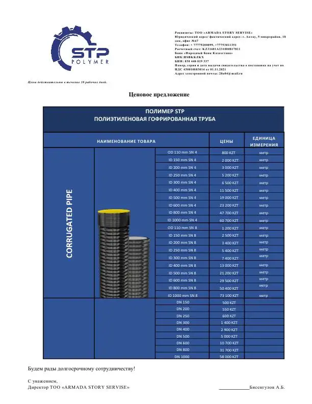 Компания реализует Трубы гофрированные, фотография 1