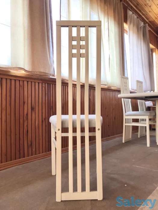 мебель для летней гостной стол и 6 стульев, фотография 2