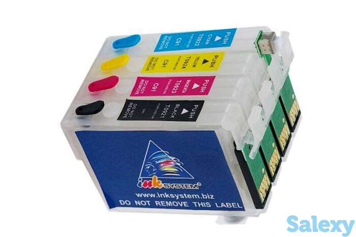Перезаправляемые картриджи для epson stylus tx119, фотография 1