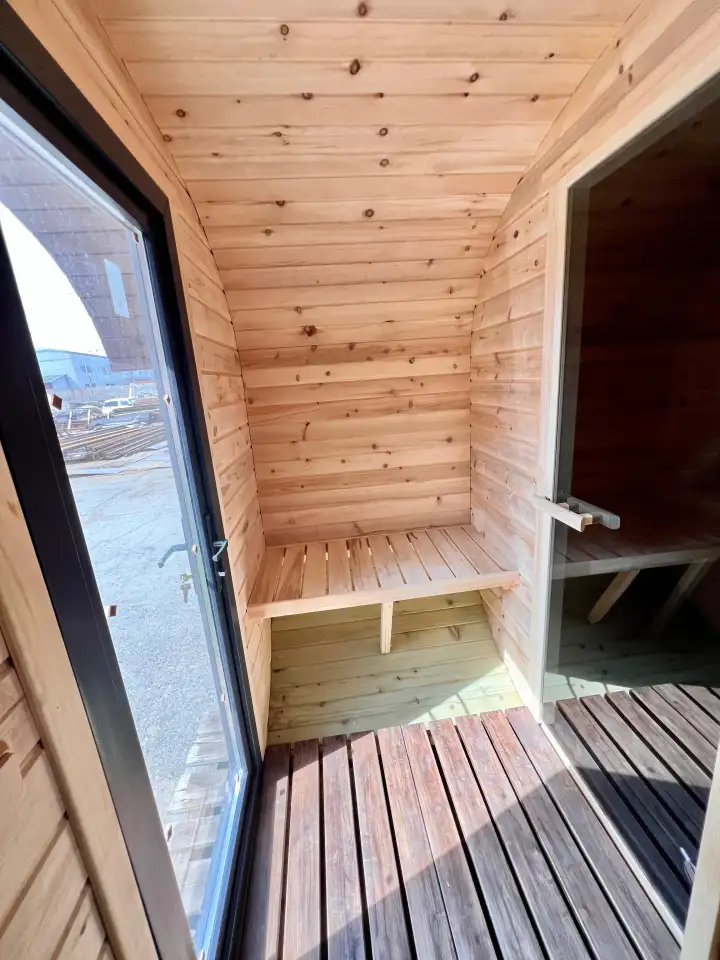 Продам новую квадро-баню из кедра. Казахстан, г. Костанай, фотография 7