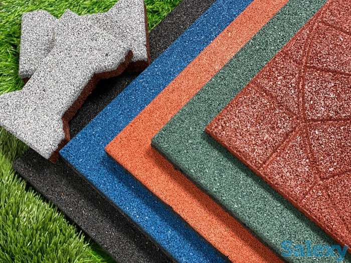 Резиновые плитки, фотография 1