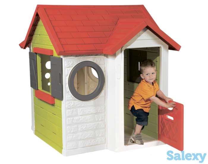 Детский игровой домик с замком и со звонком Smoby, фотография 3