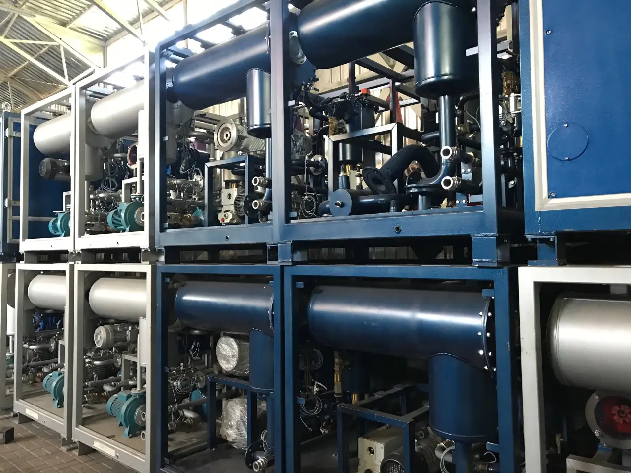 Оборудование для регенерации трансформаторных, турбинных, идустриальных, гидравлических и других  масел, осветление темн, фотография 16