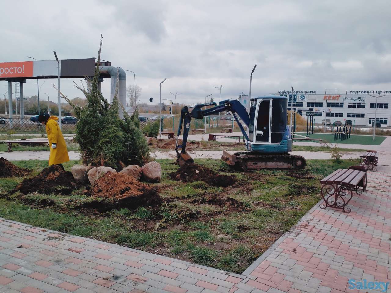 Услуги/аренда мини-эксковатора, фотография 1