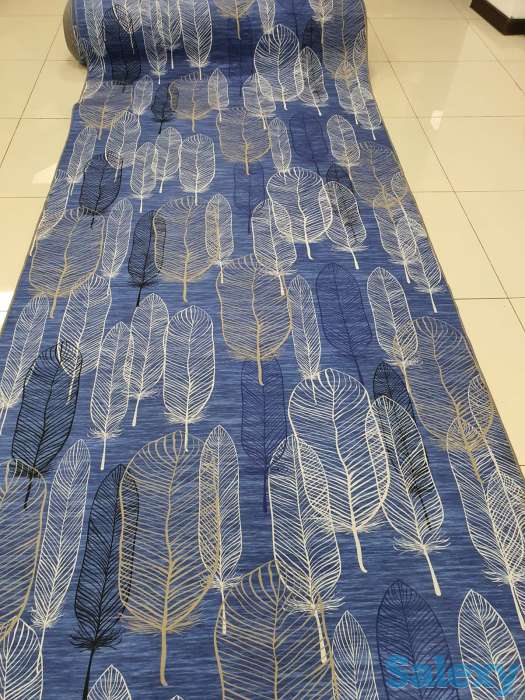 Коврик, ковровая дорожка метражом, ковер Ширина 140 см Голубой Синий, фотография 1