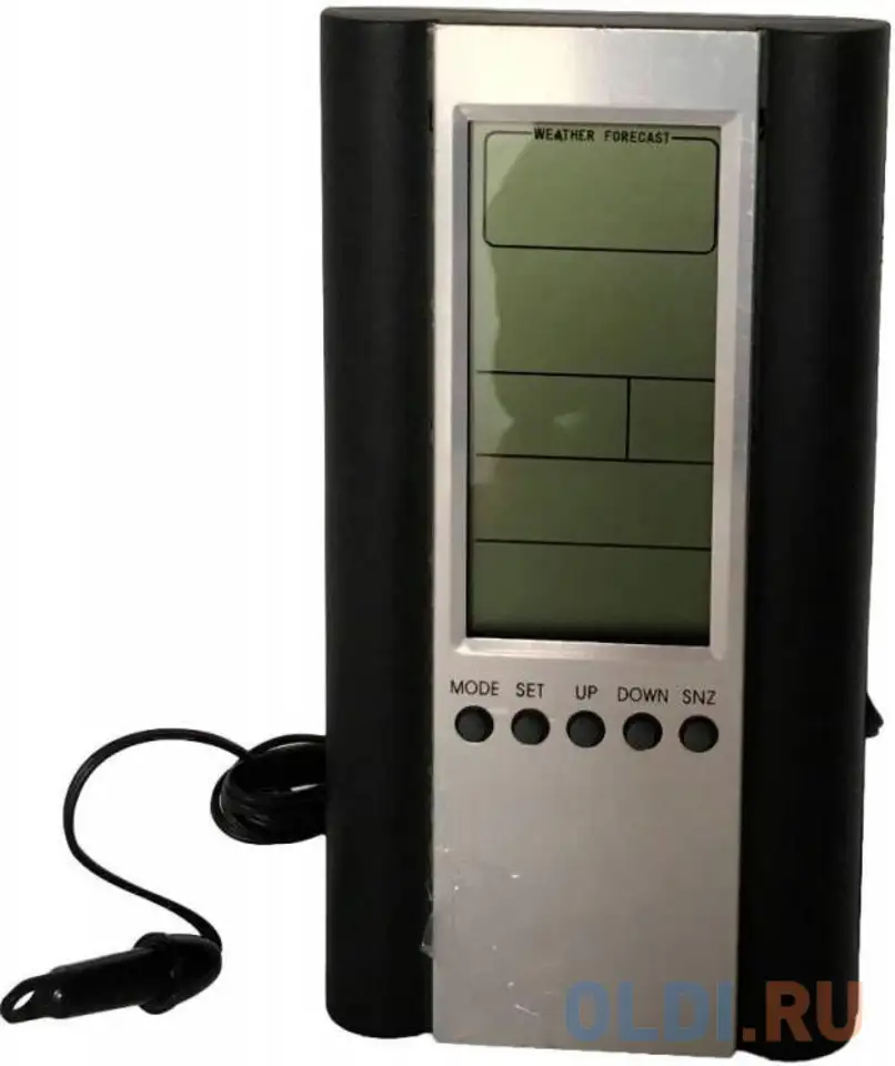 Погодная станция buro h6308ab серебристый/черный, фотография 1