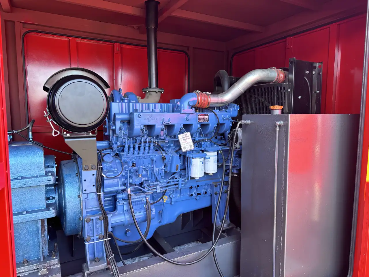 Дожимной дизельный компрессор BAYSAR SF-1.225-150, фотография 3