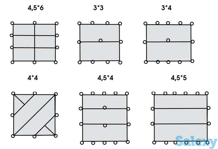 Тент снаряжение si 3х3, фотография 1