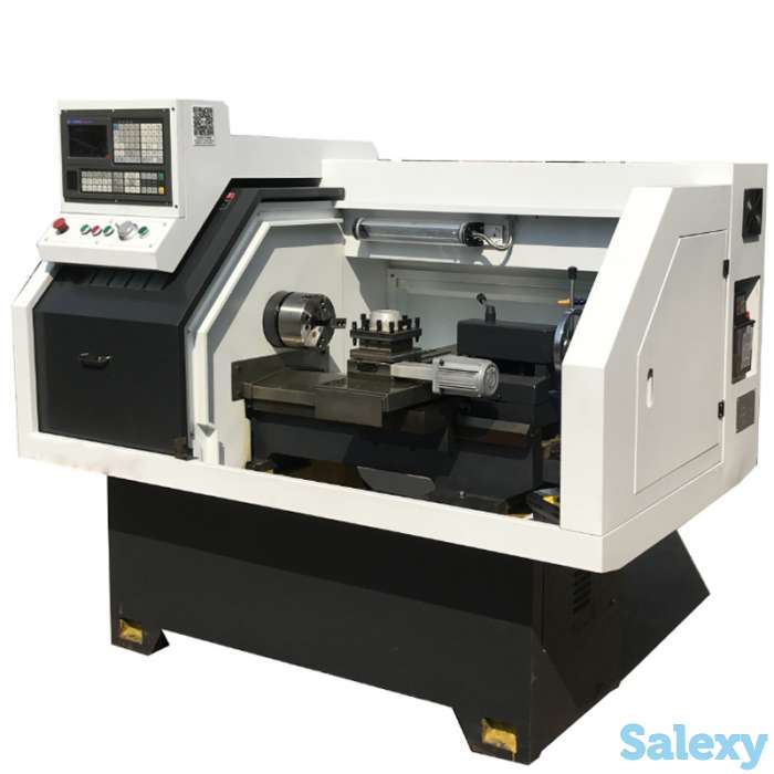 CK0618 токарный станок с ЧПУ на подставке., фотография 1
