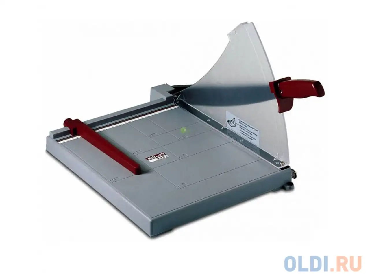 Резак сабельный kw-trio мощность 10 листов формат а4 металлическая база защитный, фотография 1