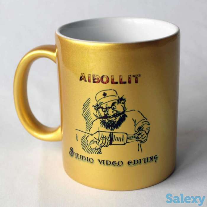 Кружки перламутровые с логотипом. Печать на кружки перламутровых любых рисунков., фотография 1