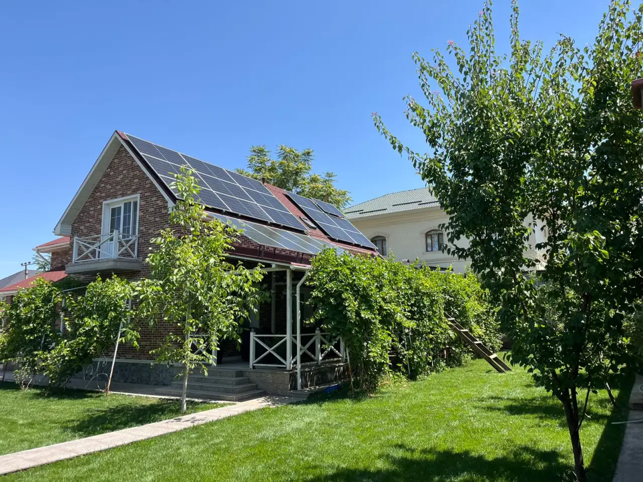 Электромонтаж. Солнечные электростанции. Установка солнечных панелей., фотография 8