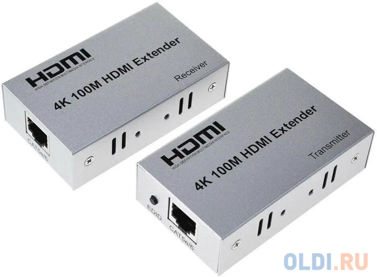 Удлинитель hdmi orient ve047 круглый серебристый 30161, фотография 1