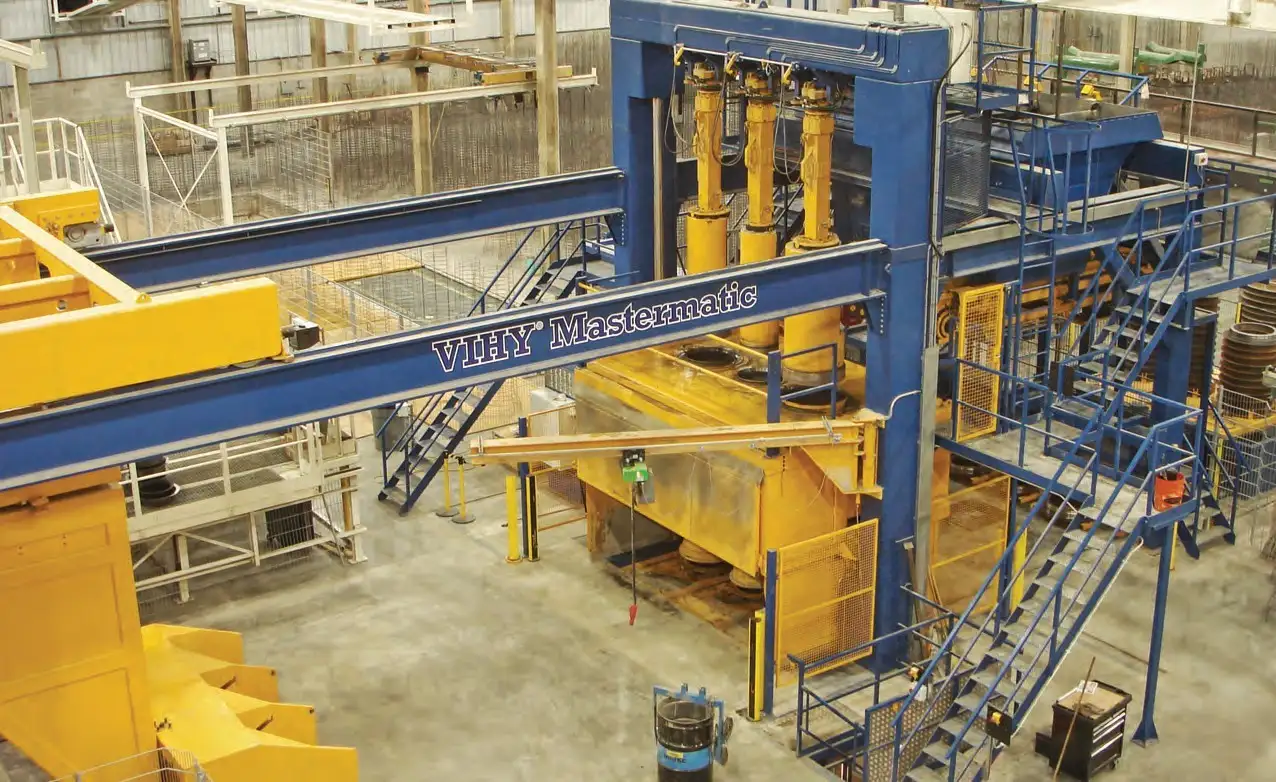 Оборудование для производства бетонных труб VIHY Mastermatic, HawkeyePedershaab., фотография 1