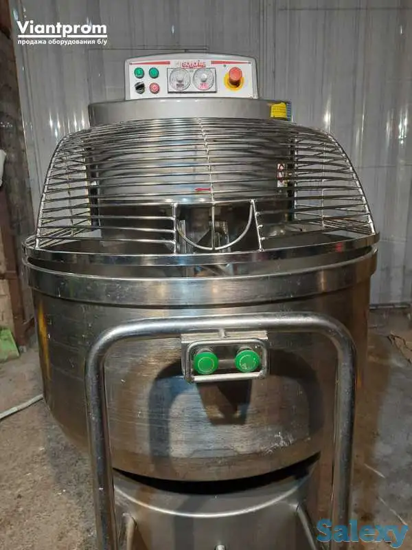 Спиральный тестомес Sottoriva EVO (с подкатной дежой), фотография 1