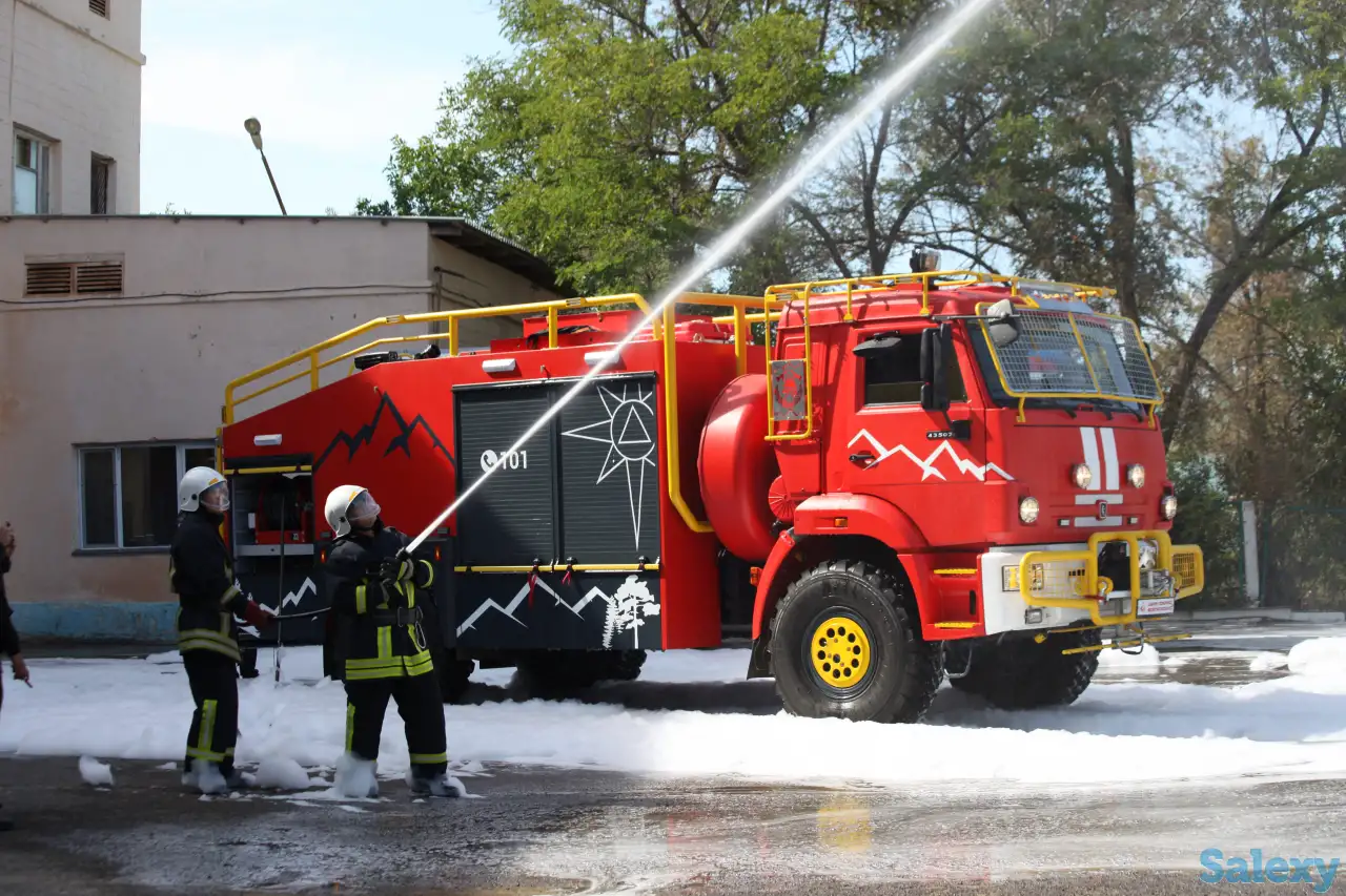 Автоцистерна пожарная АЦ 3,0-50/4 на базовом шасси КамАЗ-43502 «Крона», фотография 16