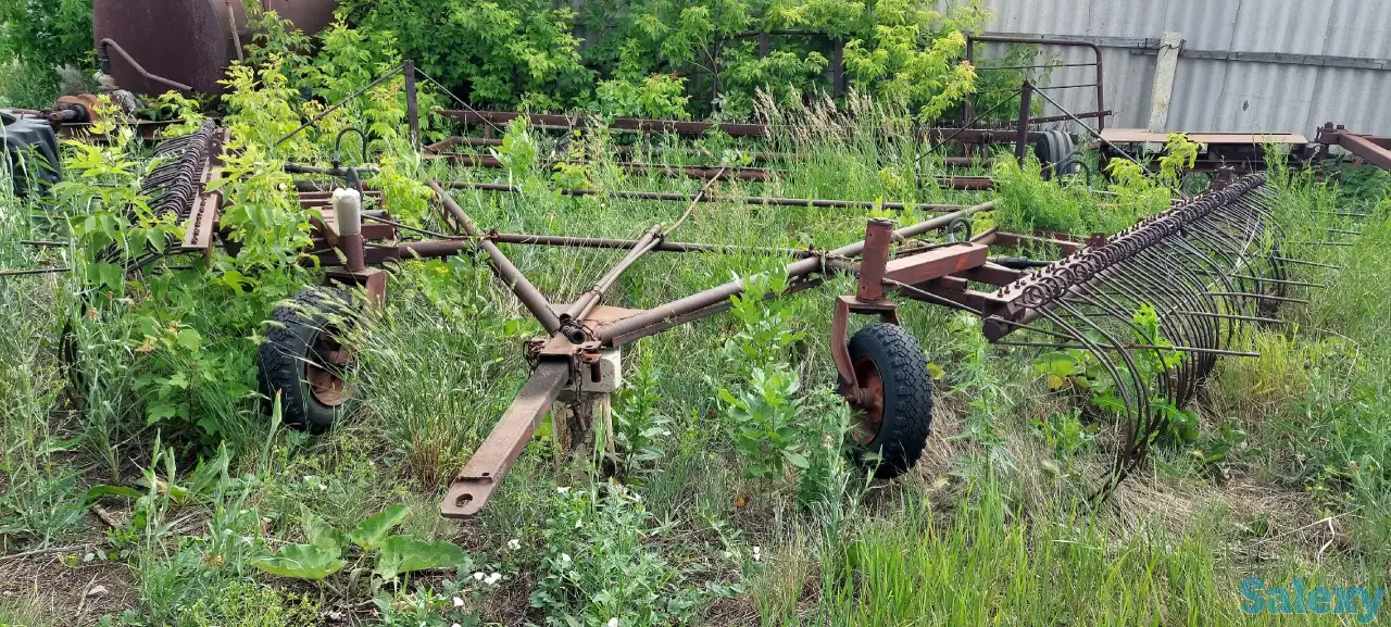 Грабли поперечные тракторные, фотография 1