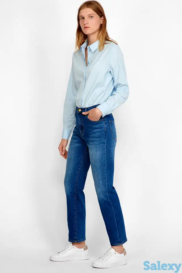 Джинсы  прямые со средней посадкой vassa&co, фотография 1