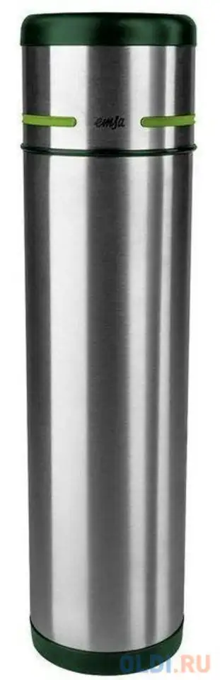 Термос emsa mobility 1л серебристый, фотография 1