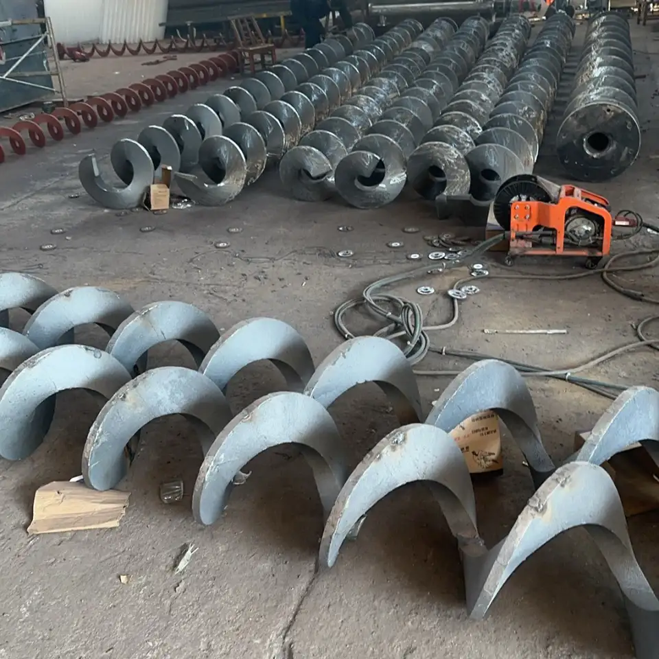 ШНЕКИ. ШНЕКОВЫЕ СПИРАЛИ, ВИТКИ ДЛЯ ШНЕКОВ, РЕМОНТ ШНЕКОВ, фотография 2