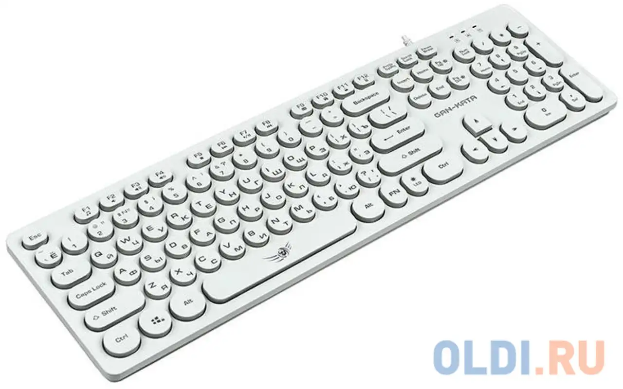 Клавиатура dialog kgk-16u white usb, фотография 1