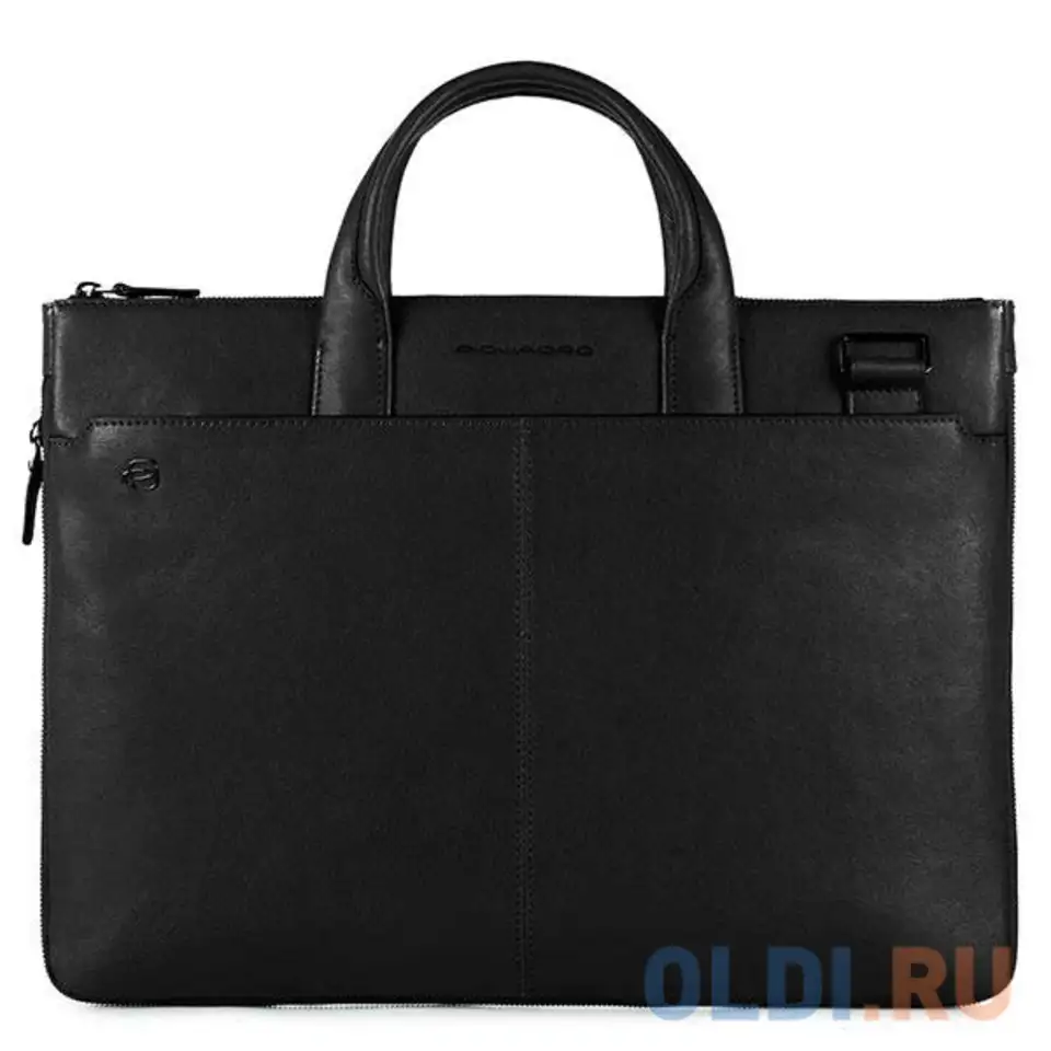 Сумка для ноутбука piquadro black square ca4021b3/n черный натур.кожа, фотография 1