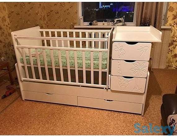Кроватка трансформер., фотография 1