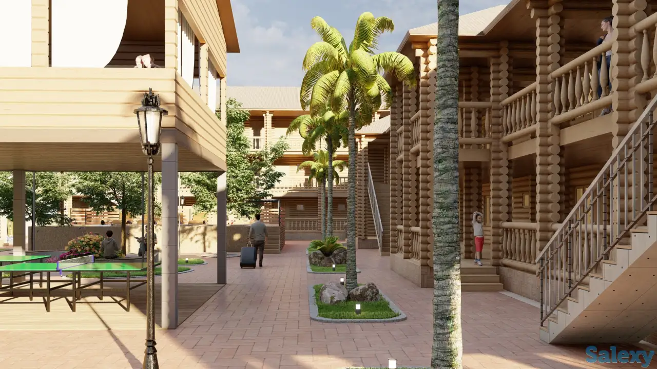 Эскизный проект, 3D Визуализация, Фасад, благоустройство, фотография 4