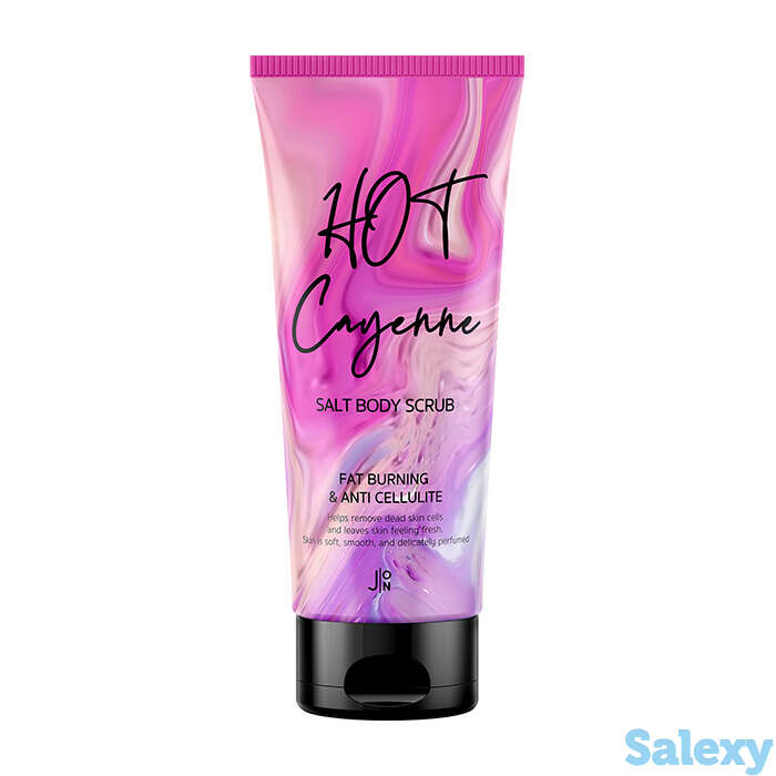 Скраб для тела j:on hot cayenne salt body scrub, фотография 1