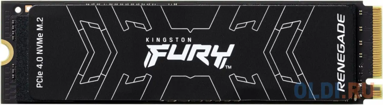 Ssd накопитель kingston fury renegade 4 tb pci-e 4.0 х4, фотография 1