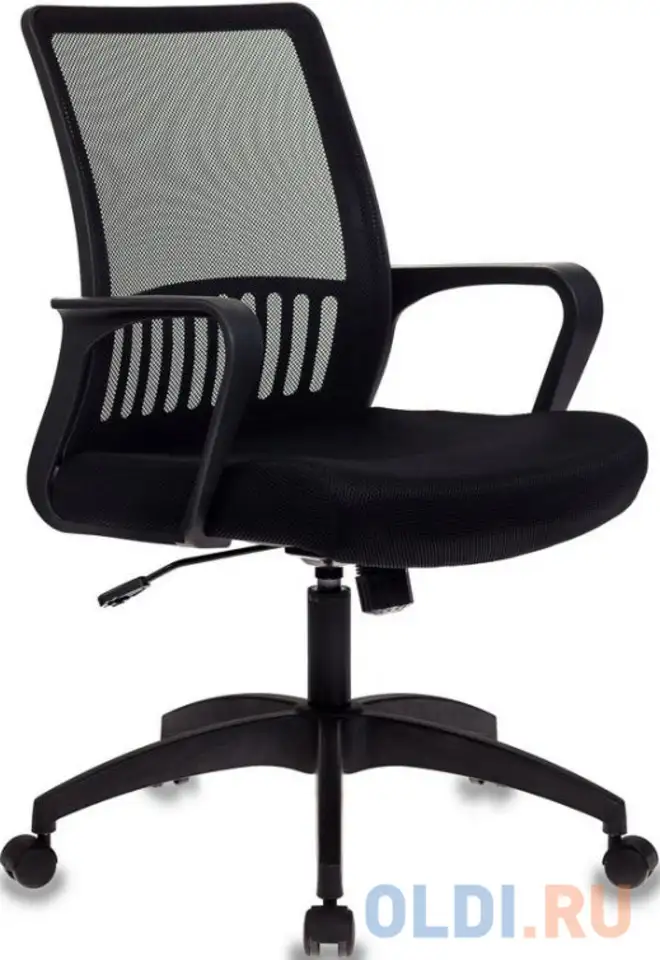 Кресло бюрократ mc-201/tw-11 спинка сетка черный tw-11, фотография 1