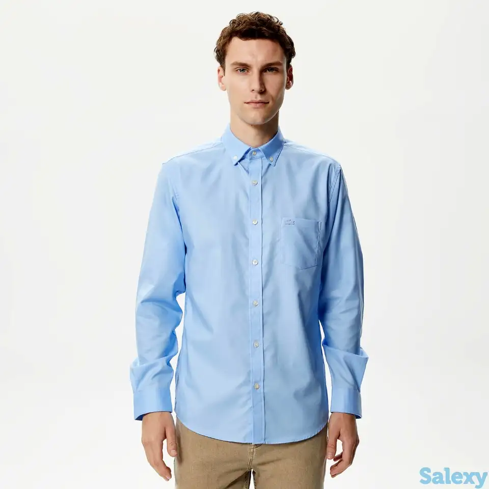 Мужская рубашка lacoste regular fit, фотография 1