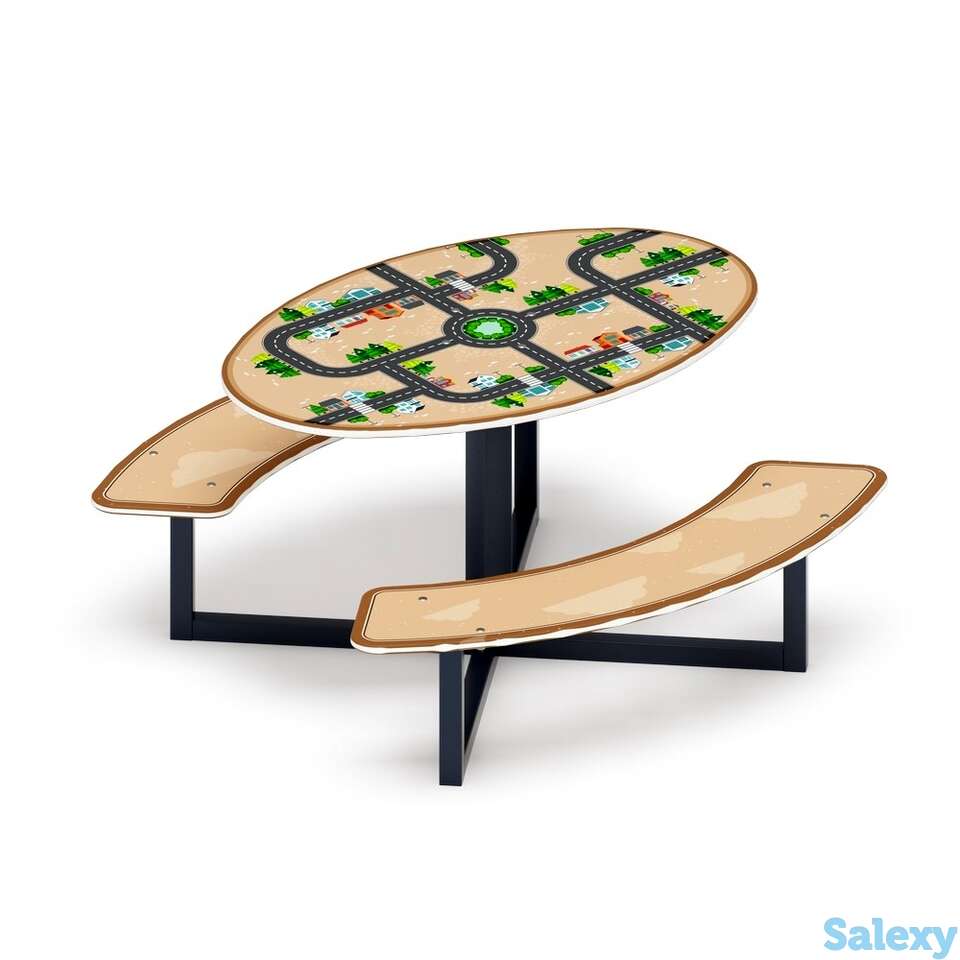 Столик детский игра (город) мф 31.01.02-01, фотография 1