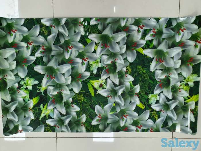 Ламинированная клеенка, рисунок с обоих сторон Большой размер, фотография 11