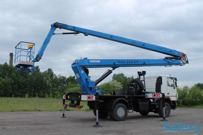 Автогидроподъёмник на базе шасси МАЗ, фотография 3