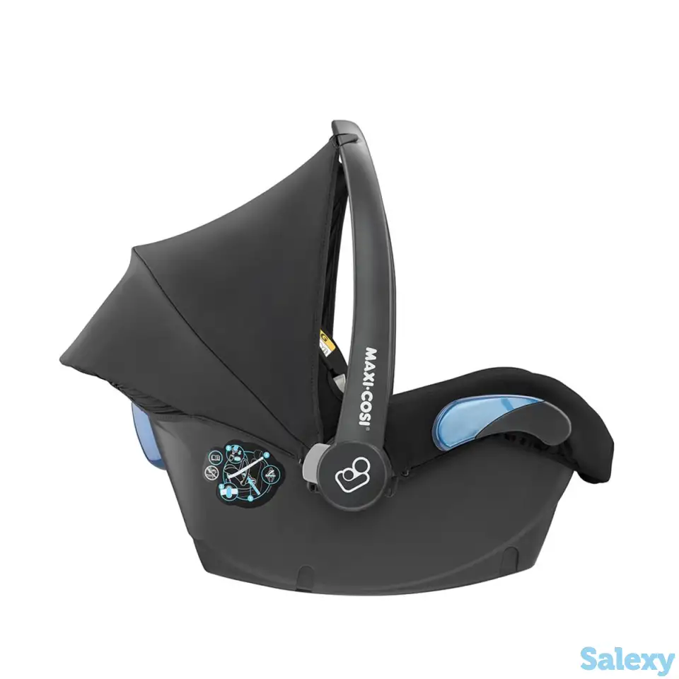 MAXI-COSI Автомобильное кресло для детей 0-13 MC CITI BLACKGRID черная сетка, фотография 2