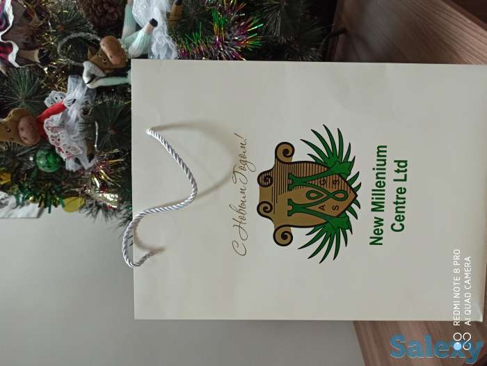 Бумажные  и крафтовые пакеты с логотипом, фотография 5