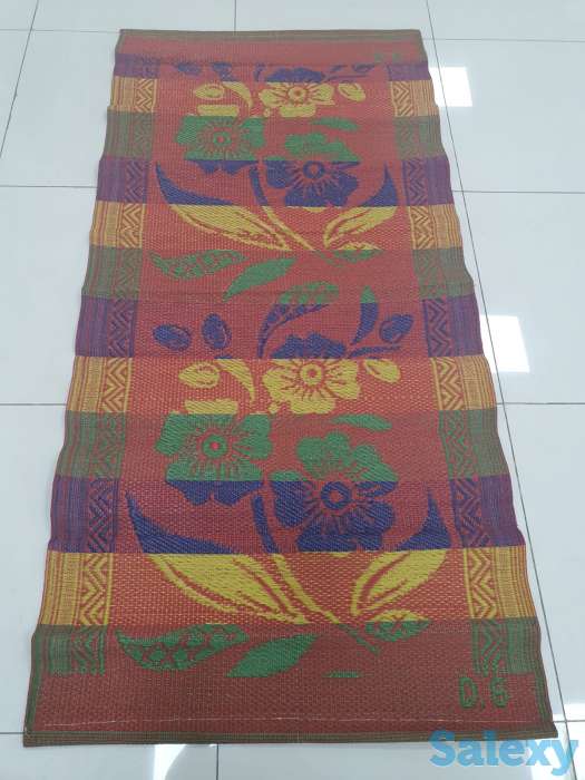 Циновка коврик для дома, ковровая дорожка маленькие зеленая 91х180, фотография 3