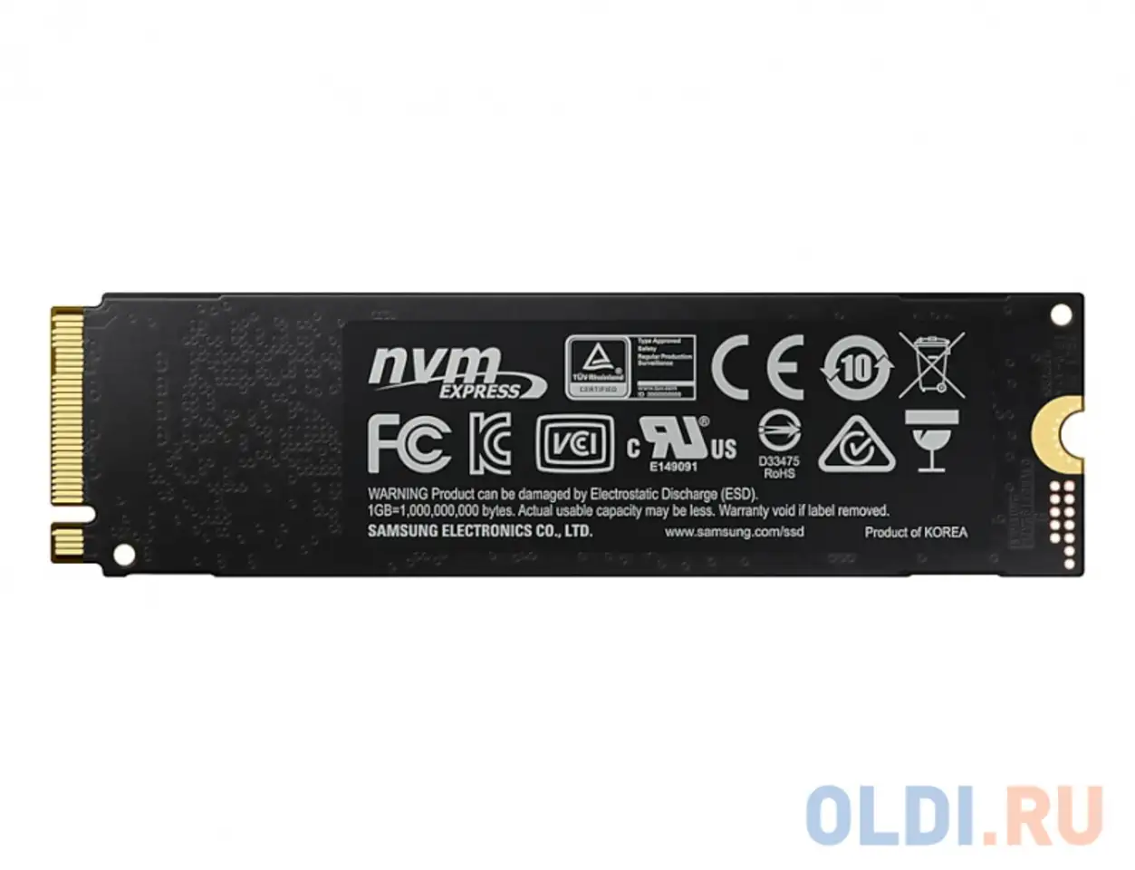 Ssd накопитель samsung 970 evo plus 1 tb pci-e 3.0 x4, фотография 1