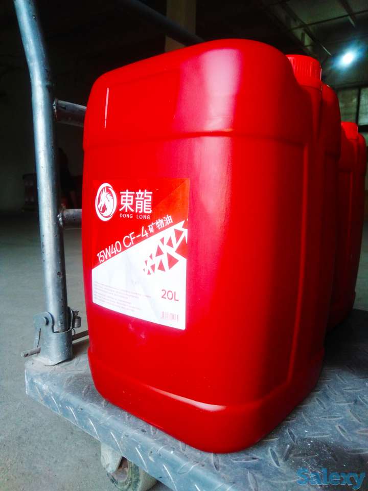 Моторное масло 15W-40 минеральное Super 8 CI-4/SL DONG LONG_канистра 20л., фотография 1