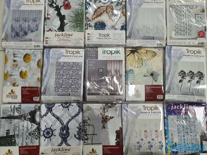 Шторки для душа и ванны, производство Турция, города и страны, фотография 14