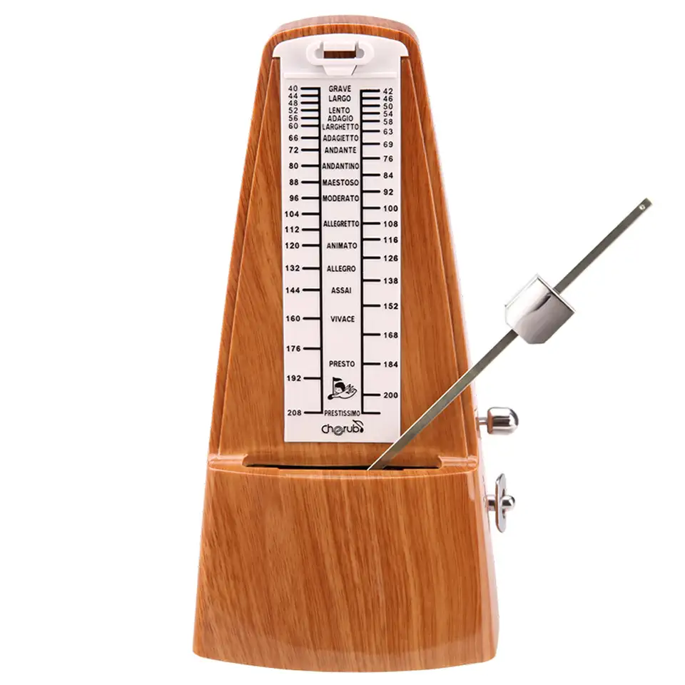 Метроном cherub wsm-330 walnut, фотография 1