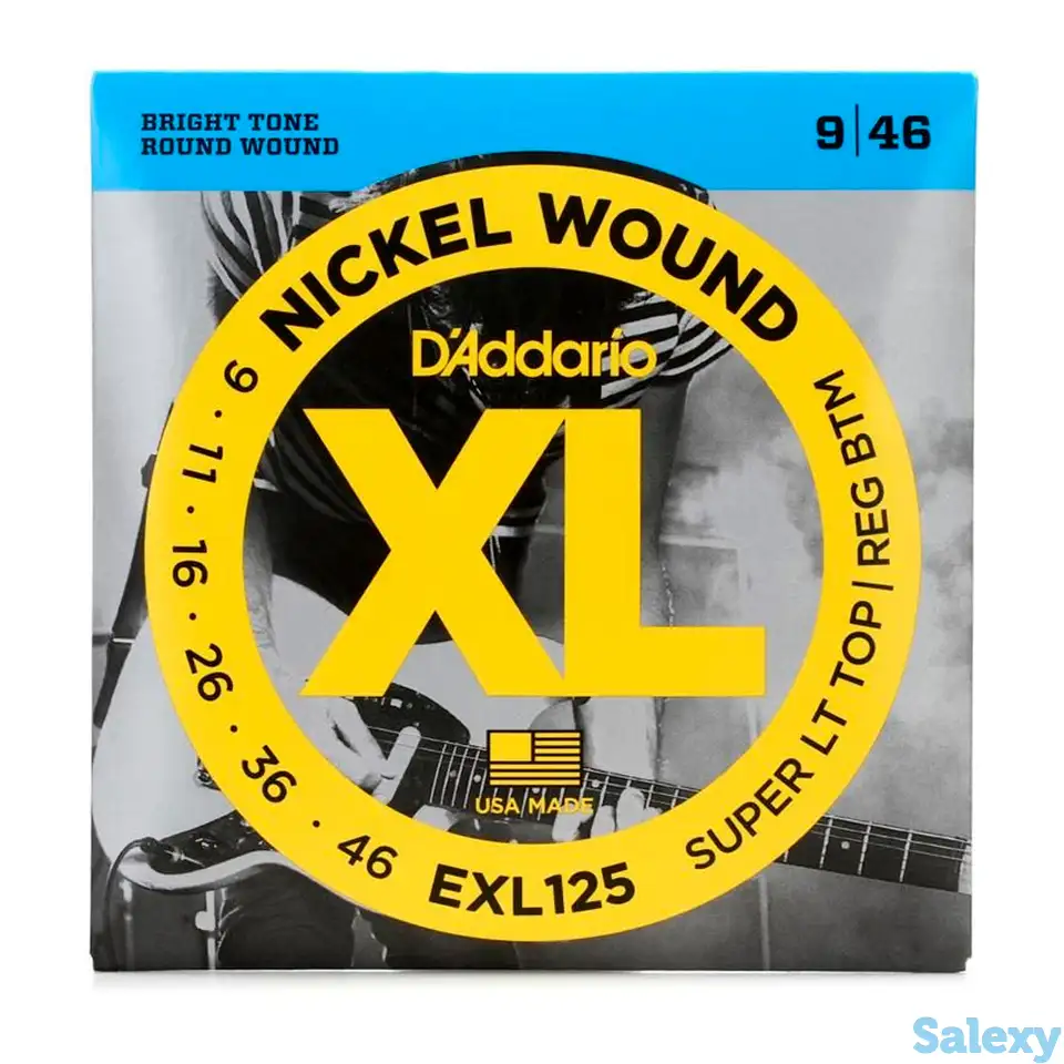 Струны для электрогитар d'addario exl125, фотография 1