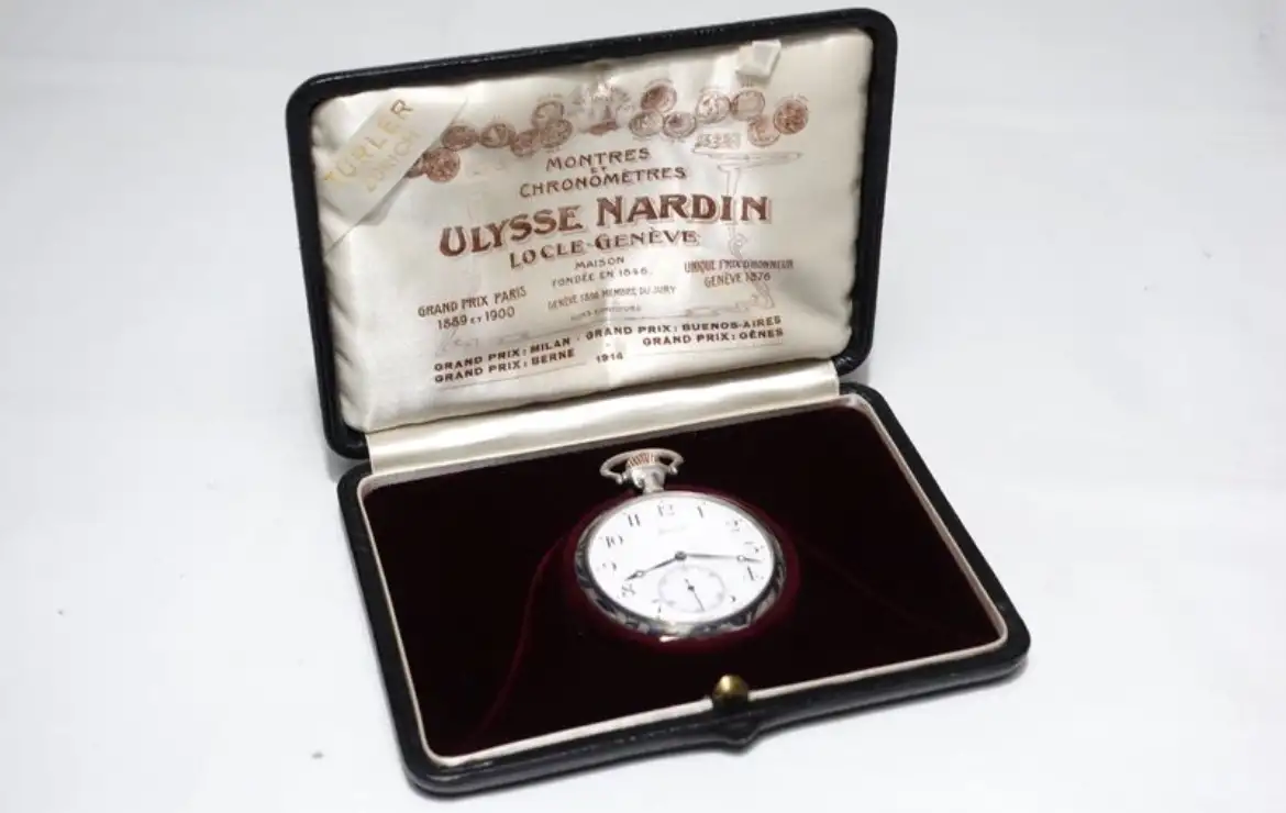 Антикварные карманные часы  Zenith Gran Prix Paris 1900, фотография 1