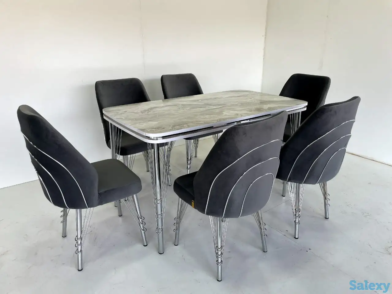 Стол 2243+6 стульев. Производство Турция., фотография 1
