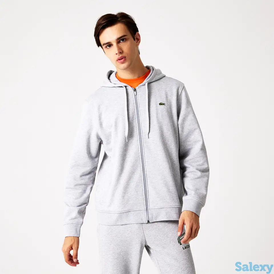 Мужская лёгкая худи lacoste sport classic fit, фотография 1