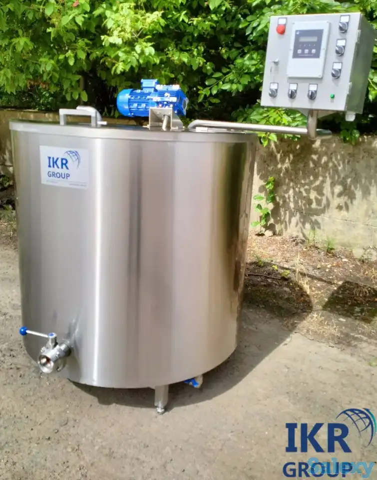 Пастеризатор молока на 50л, 100л, 200л, 300л, 400л, 500л, 600л, 800л и 1000 литров., фотография 5